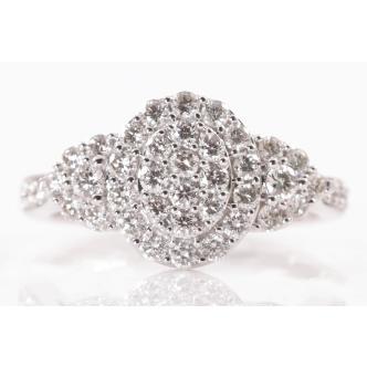 0.90ct Diamond Dress Ring