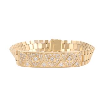 4.75ct Diamond Bracelet 41.9g 18ct Gold
