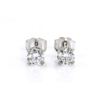 0.80ct Diamond Studs GIA D VVS1/2