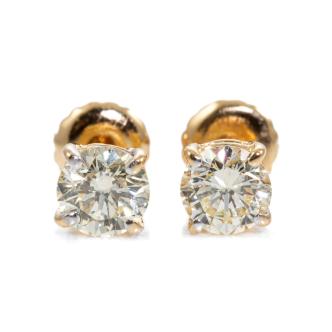 0.70ct Diamond Stud Earrings