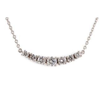 Tiffany & Co East West Diamond Necklace
