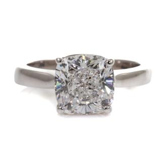 3.03ct Diamond Solitaire Ring GIA E SI2