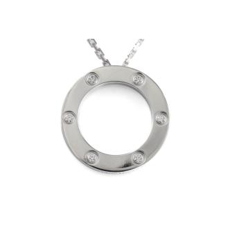 Cartier Love Necklace, 6 Diamonds