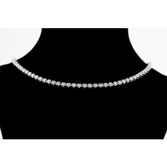 3.30ct Diamond Tennis Necklace