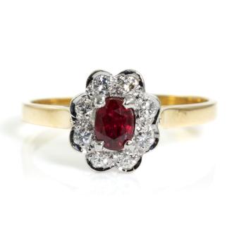 Ruby and Diamond Ring