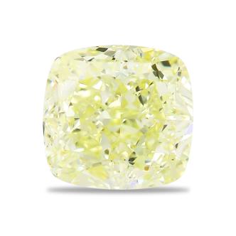 3.41ct Loose Diamond Light Yellow GIA IF