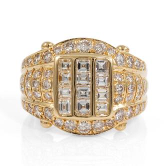 2.65ct Diamond Mens Ring
