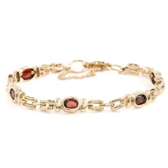 3.50ct Garnet Bracelet