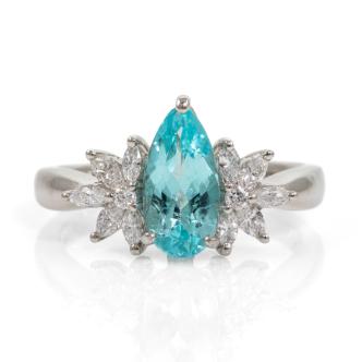 1.13ct Paraiba Tourmaline Ring GSL