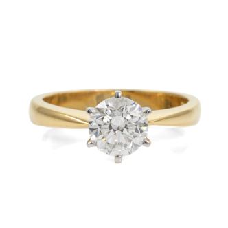1.50ct Diamond Solitaire Ring GIA E VVS1