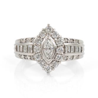 1.00ct Diamond Dress Ring