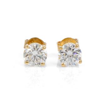 1.40ct Diamond Studs GIA D E VS1