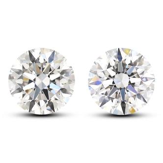 0.86ct Loose Pair of Diamonds GIA D VVS1