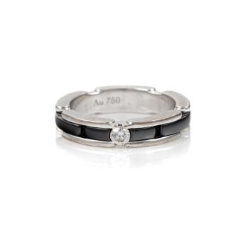 Chanel Ultra Ceramic & Diamond Ring