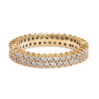0.99ct Diamond Full Hoop Ring