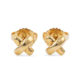 Tiffany & Co Cross Stitch Earrings