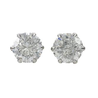 2.07ct Diamond Studs
