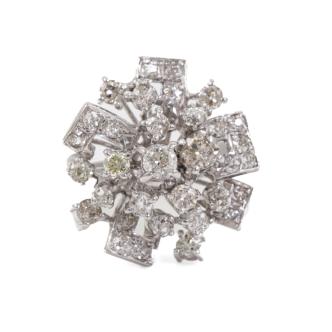 1.70ct Vintage Diamond Cocktail Ring