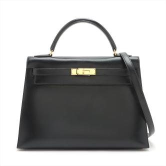 Hermes Kelly 32 Black Box