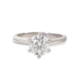1.58ct Diamond Solitaire Ring GIA E VVS2