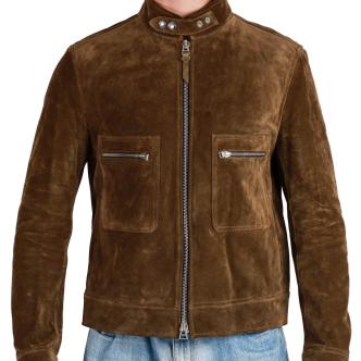 Tom Ford Suede Zip-Up Jacket
