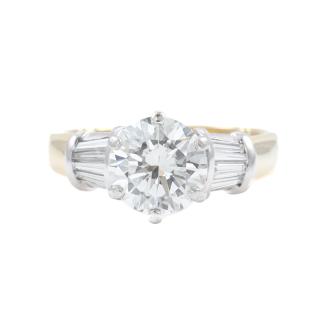 2.07ct Diamond Solitaire Ring GSL G SI1