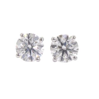 1.09ct Diamond Studs GIA F SI1