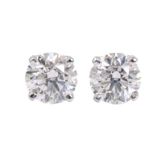 1.01ct Diamond Studs GIA D SI1