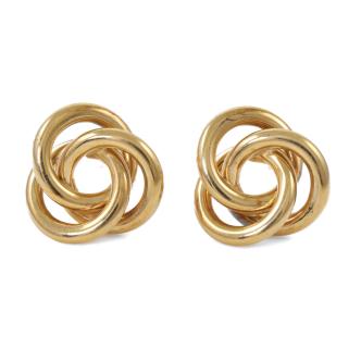 Tiffany & Co Trinity Knot Circle Earrings