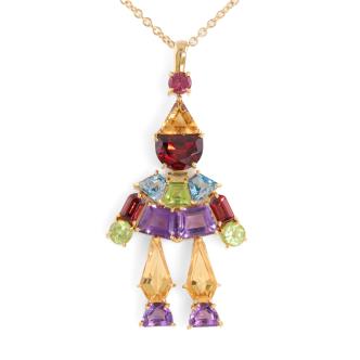 8.98ct Multi Colour Gemstones Pendant